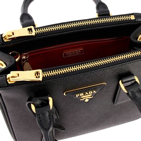 black prada saffiano mini sound bag|prada galleria bag mini.